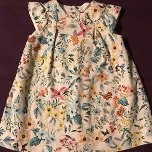 Zara floral dress, size 18/24 months.